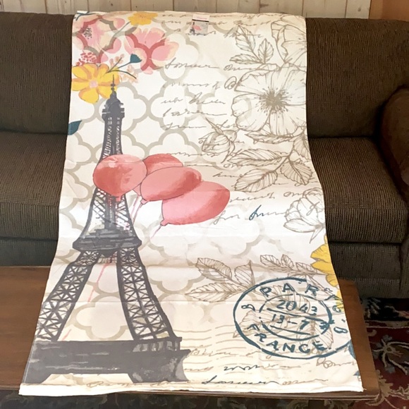 Rongrong Other - NWT BEACH TOWEL PARIS LOVE RONGRONG 100% Cotton